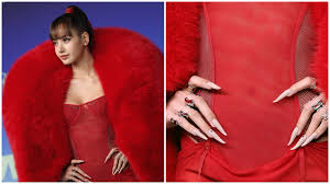 Lisa’s Sculptural VMAs Manicure Is the Nail Look of the Night