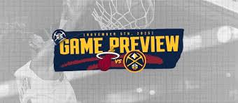 Nuggets face HEAT on Wednesday