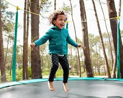 Εικόνα person jumping on a trampoline