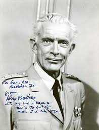 Alan Napier. As Captain Protheroe in âPassage on the Lady Anneâ. Alan Napier autograph - autonapier1