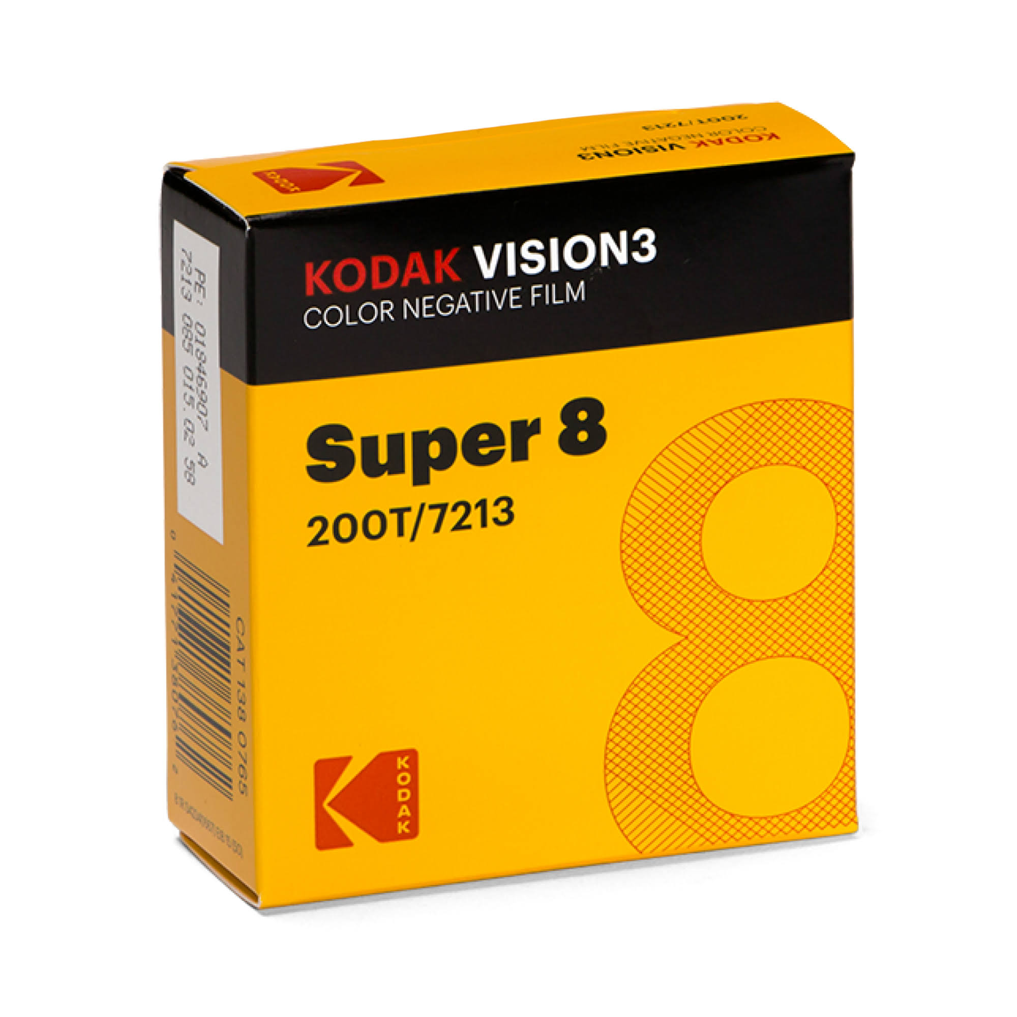 Kodak VISION3 200T 7213 Super 8 Color Negative Film