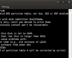 Obraz: Wynik polecenia uname m