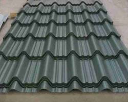 Corrugated iron sheets in Kenya