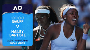 Tennis, WTA – Australian Open 2026: Gauff beats Baptiste
