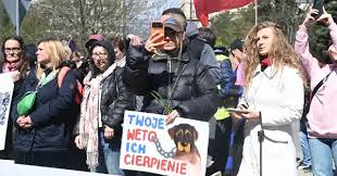 "Marsz dla zwierząt" w hołdzie dla zmarłego Łukasza Litewki