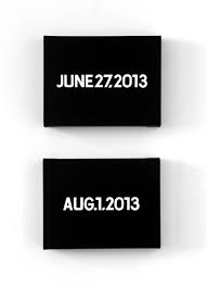 Résultat de recherche d'images pour "on kawara"