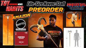 Life-Size Masters of the Universe Chronicles Havoc Staff Preorder