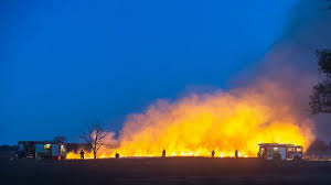 Natuurbrand uitgebroken bij Wateren, vuur onder controle