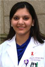 Sadiya Khan, MD&#39;09, GME&#39;12, was acknowledged by the American Heart Association and the American College of Cardiology for outstanding performance in her ... - sadiya_150