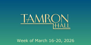 "Tamron Hall" Guest List: Billy Porter, Mariana van Zeller, and More to Appear Week of March 16th