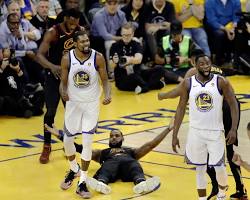 LeBron James stepback jumper against the Golden State Warriors in the 2018 NBA Finals