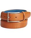 Mens tan leather belt