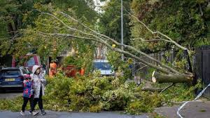 UK weather: Storm Austen named by Met Office as yellow wind warning issued — BBC