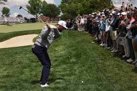 Jon Rahm apologetic after striking PGA Championship volunteer with his divot