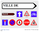 Les panneaux de signalisation (code de la route) -