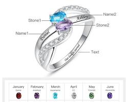 Image of Friendship Birthstone Ring