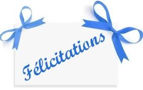 Résultat de recherche d'images pour "texte felicitation"