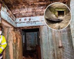 Zivilisten im Luftschutzbunker Deutschland 1944