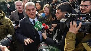 Nuevo dardo de Laporta: ”En el Madrid acostumbran a tirarse en el área