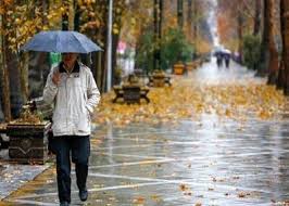 کاهش دما و بارش‌های رگباری در قزوین