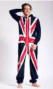 Union jack onesie for adults