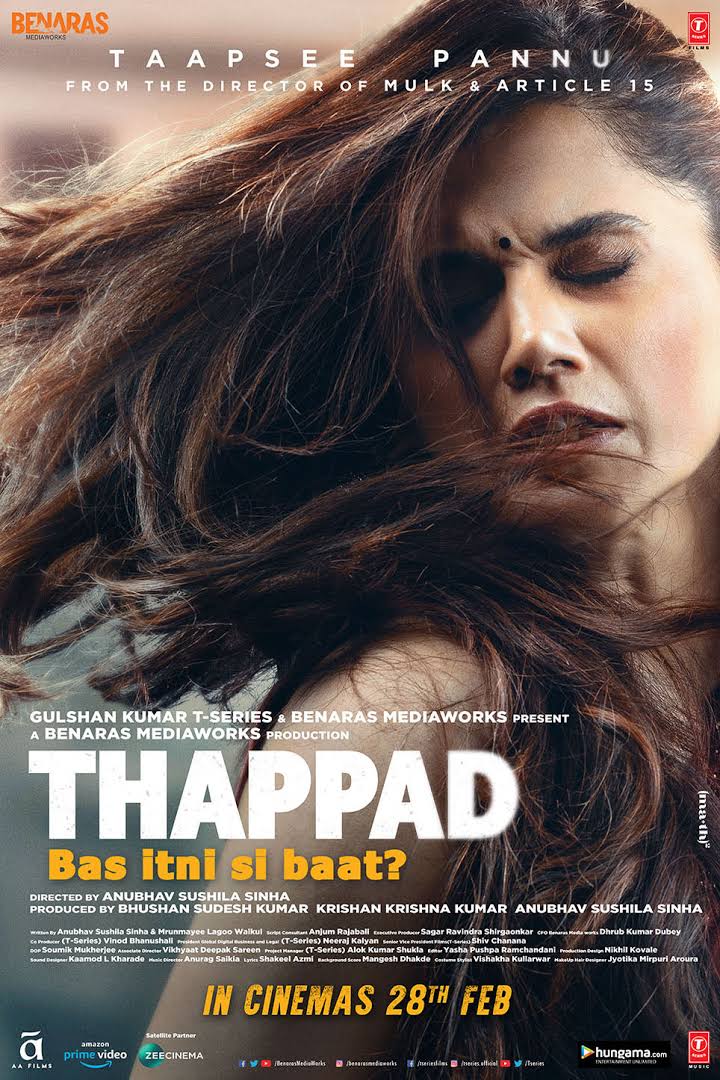 Thappad (2020) Bollywood Hindi Movie HDRip 480p/720p