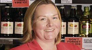 Elaine McIntyre and her husband Derek own Muirside Stores Ltd, trading as Spar, Tullibody – the Scottish Grocer Cider Retailer of the Year 2013 – in ... - 62b_0713