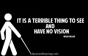 Helen Keller Quotes Vision. QuotesGram via Relatably.com