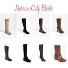 Slim and Skinny Calf Boots Narrow Calf Boot SlimCalfBoot