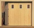 Les portes de garage en bois - GPF