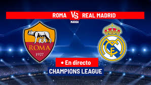Roma vs Real Madrid 2026 Champions League match at the Stadio Olimpico in Rome