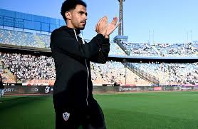 عمر جابر يؤازر الزمالك من المدرجات أمام الأهلي