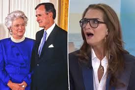 Brooke Shields's Memorable Encounter at the Bush Residence