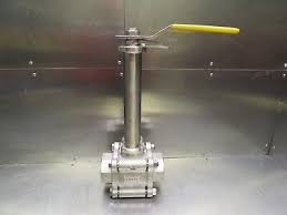 Sharpe Cryogenic Ball Valve 1-1/2" Body: 6 Seat: K CWP: 1480 ...
