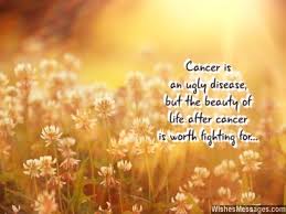 Inspirational Quotes for Cancer Patients: Messages and Notes ... via Relatably.com