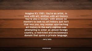 Imagine it&#39;s 1981. You&#39;re an artist, in love with... ~ Quotes by ... via Relatably.com