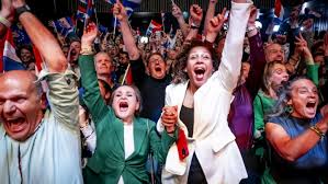 Liberal D66 party set to win Dutch parliamentary elections, exit poll suggests