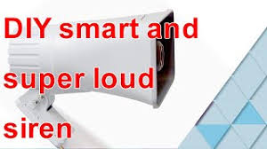 DIY a smart and super loud siren to wake the neighbors, or the ...