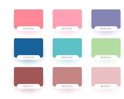 Image of Color Palette for Backdrop Design