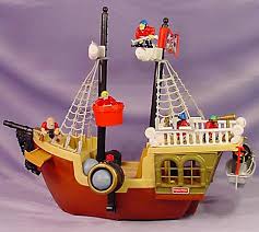 Bildergebnis für fisher price pirate ship 2002