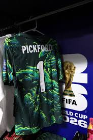 Green England 2026 World Cup Goalkeeper Third Kit Revealed