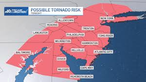 Philadelphia Area Braces for Quick-Moving Storm System