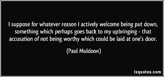 Paul Muldoon Quotes. QuotesGram via Relatably.com