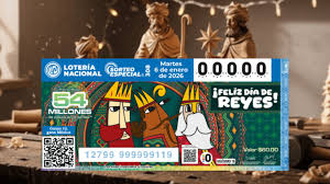 Lotería Nacional: Lista de premios del Sorteo Especial por el Día de Reyes