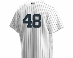 Image of Yankees jersey without a name