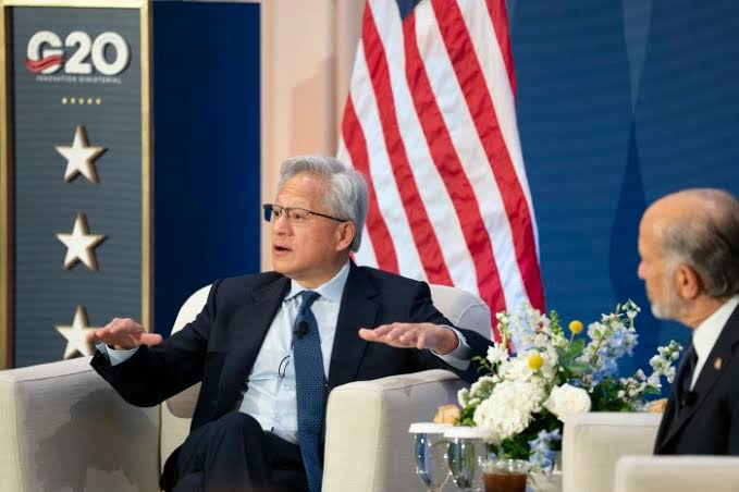Tech CEOs and Trump administration ask G-20 to adopt pro-AI policies; Huang says 'don't regulate hypothetical, theoretical harm'