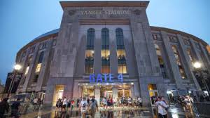 Yankees and Orioles game at Yankee Stadium