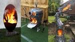 أفكار مُثيرة باستخدام النار الحقيقية