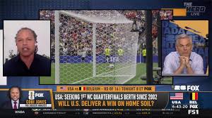 Watch Cobi Jones analyzes Belgium's experience vs USA's youth - The Herd with Colin Cowherd