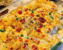 ツナとクリームチーズのグラタン
